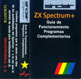 ZX Spectrum+ User Guide Companion Cassette