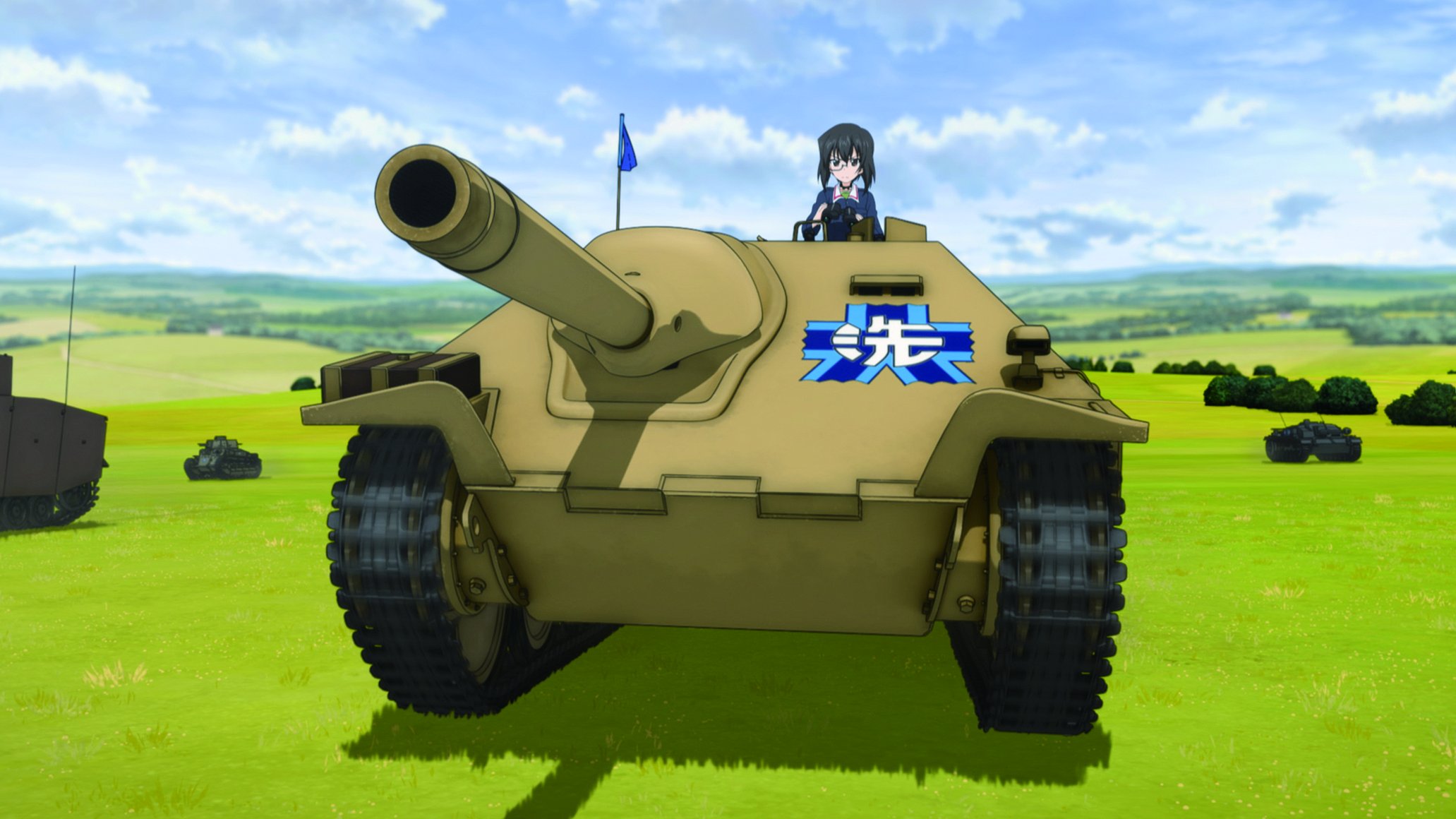 Girls und Panzer японские танки