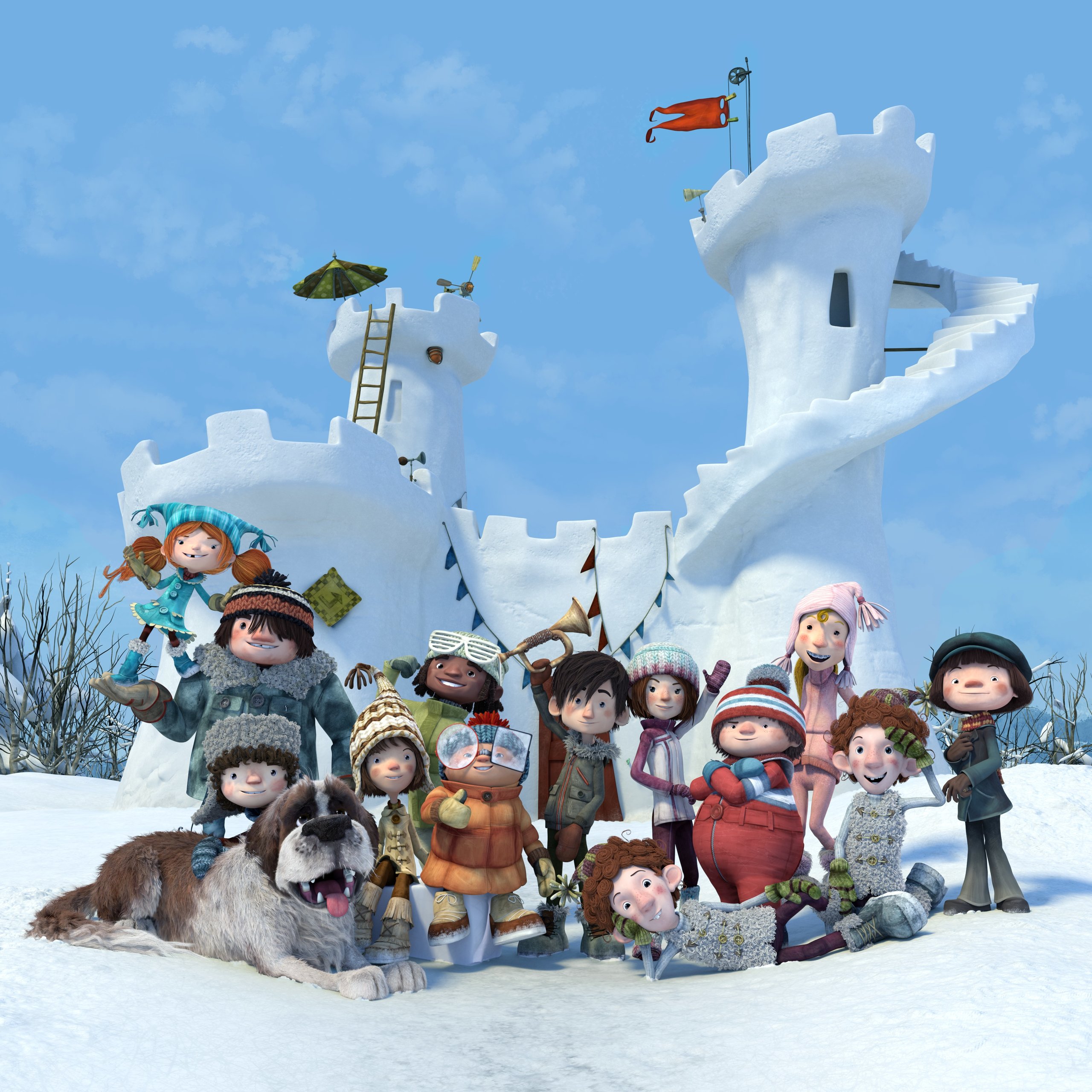 Снежная битва 3D, кадр № 14