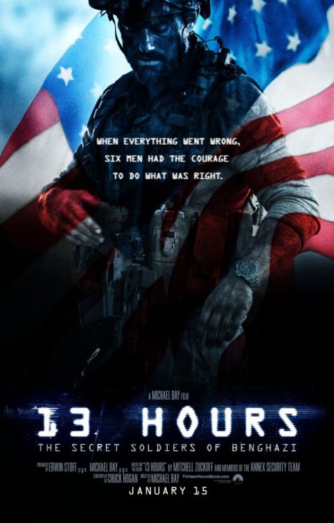 13 часов: Тайные солдаты Бенгази, постер № 4