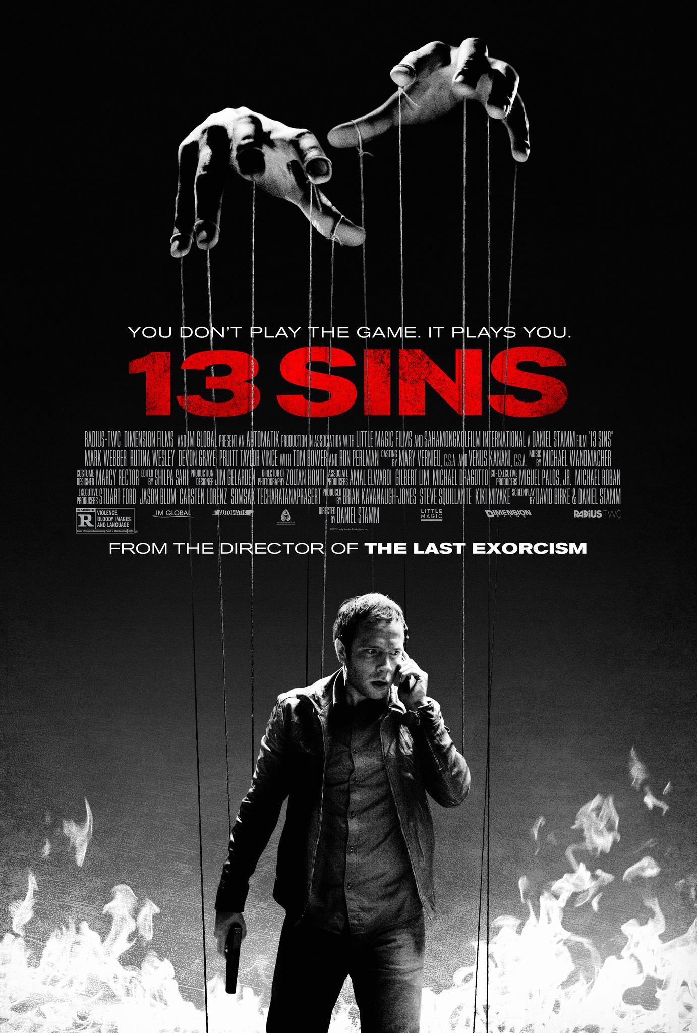 13 грехов, постер № 1