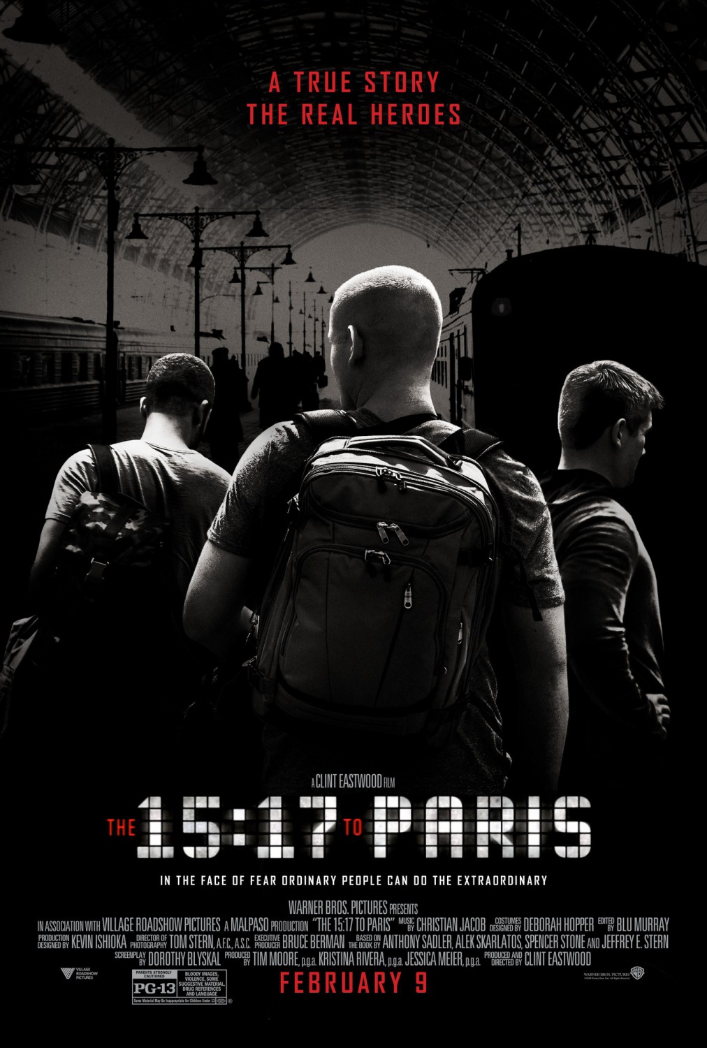 Поезд на Париж, постер № 2