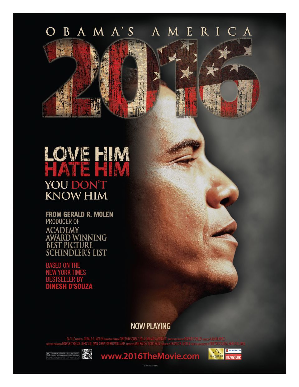 2016: Америка Обамы, постер № 1