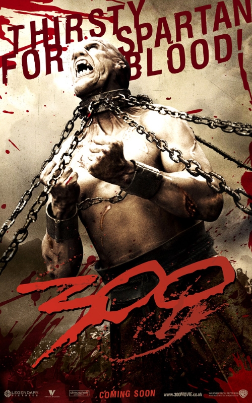 300 спартанцев, постер № 7