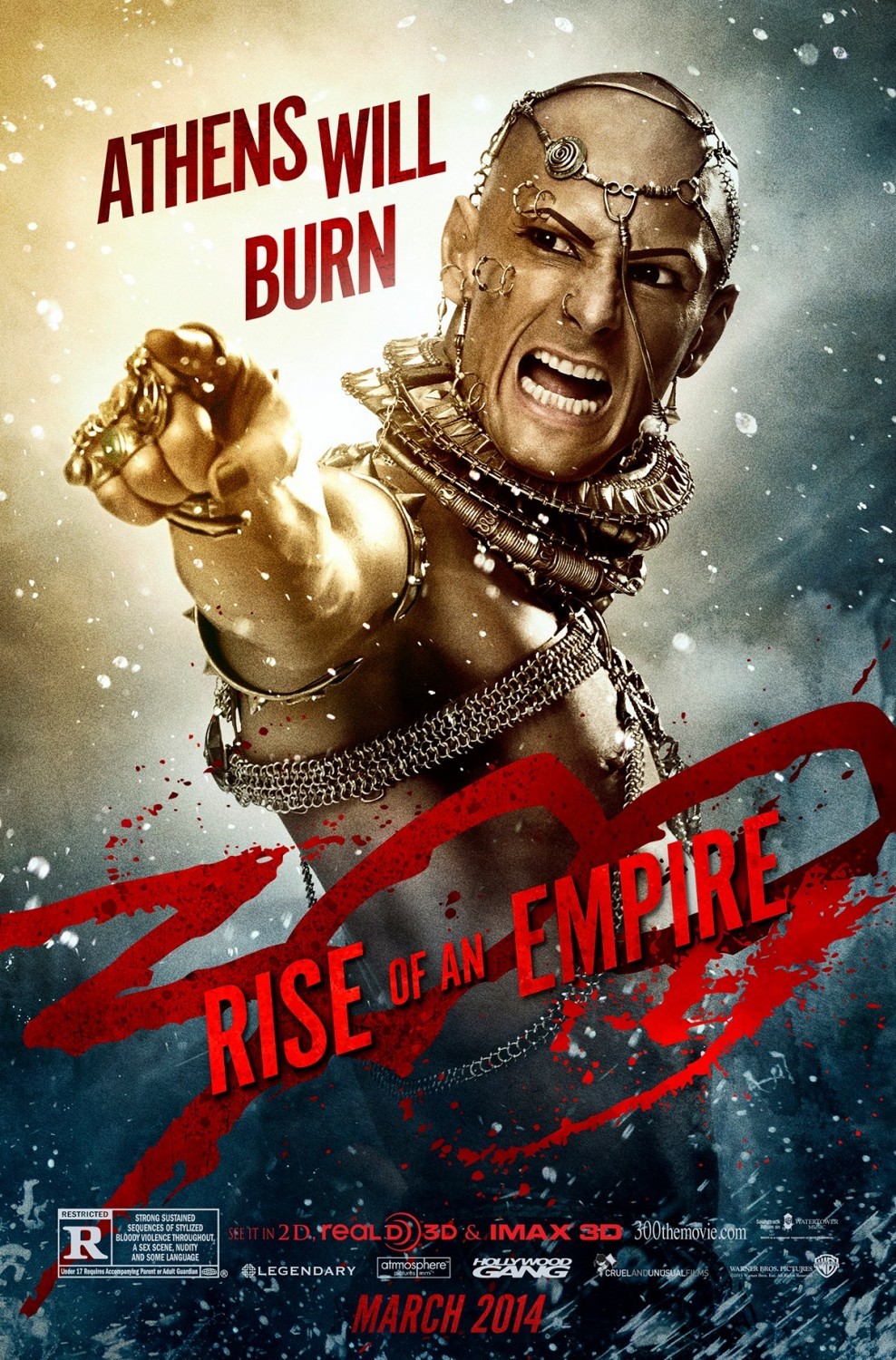 300 спартанцев: Расцвет империи, постер № 16