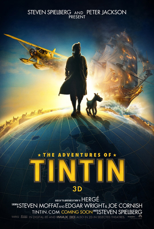 Приключения Тинтина: Тайна „Единорога“, постер № 2