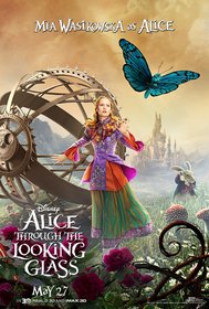 Постеры фильма «Алиса в Зазеркалье»