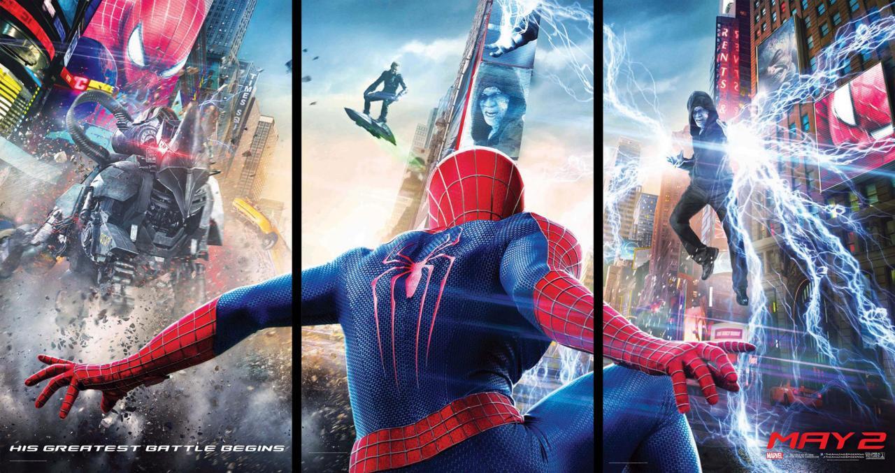 Новый Человек-паук: Высокое напряжение, постер № 3