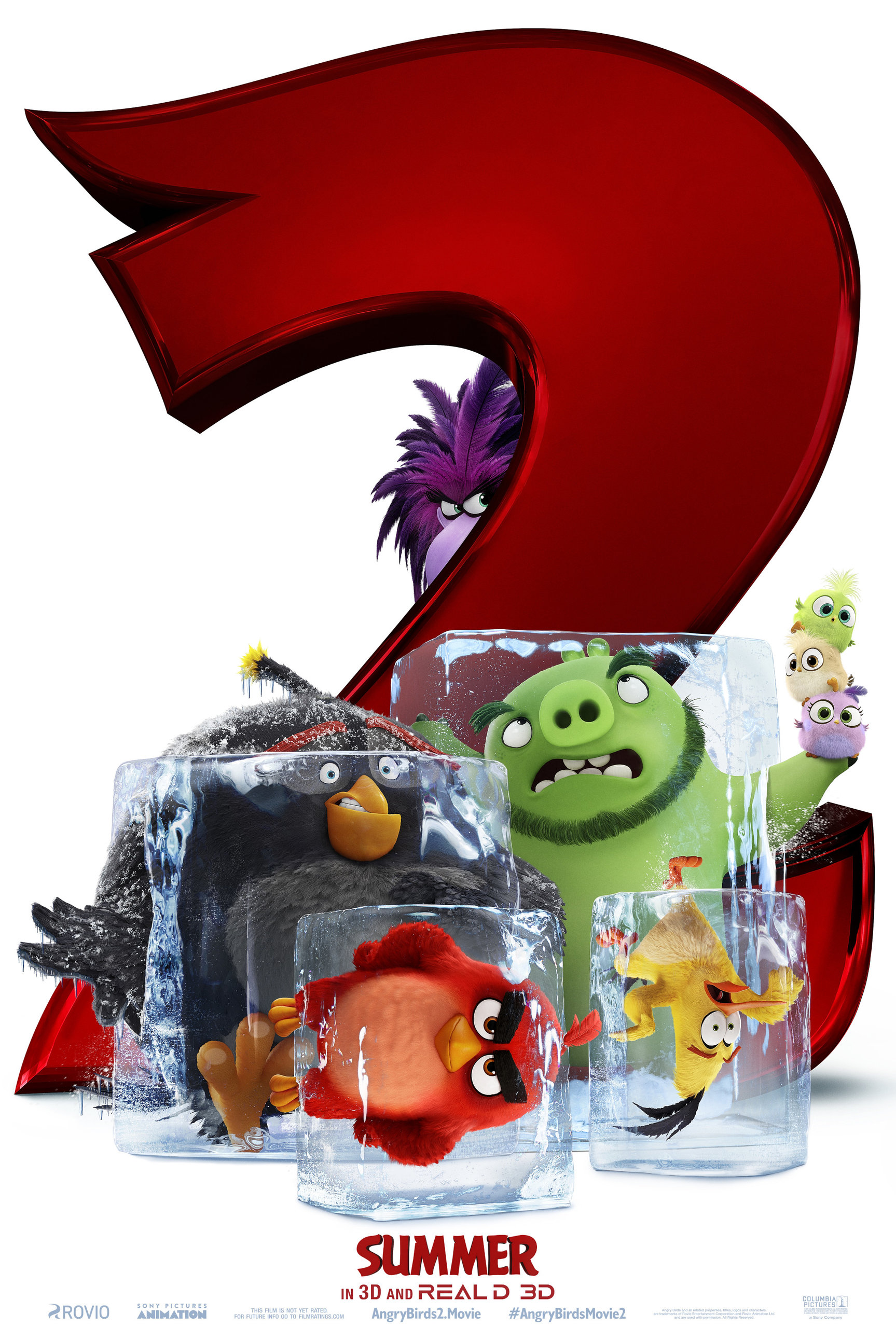 Angry Birds 2 в кино, постер № 1