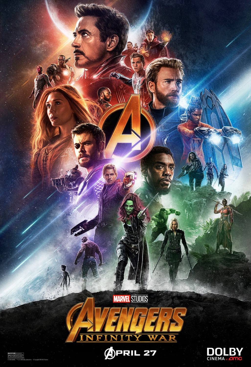 Мстители: Война бесконечности, постер № 44