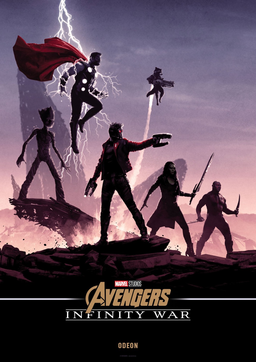 Мстители: Война бесконечности, постер № 46