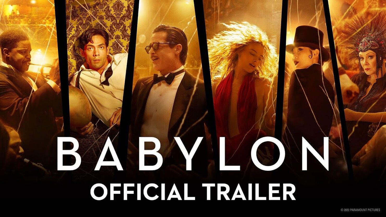 Брэд Питт и Марго Робби с голливудским размахом морально разлагаются в трейлере драмы "Вавилон"