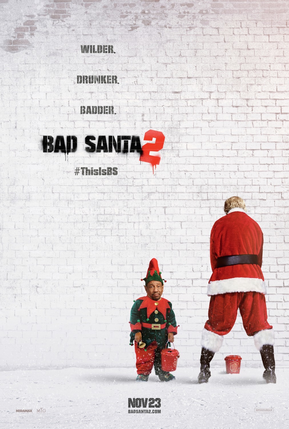 Плохой Санта 2, постер № 1