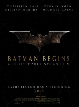 Бэтмен: Начало, постер № 1