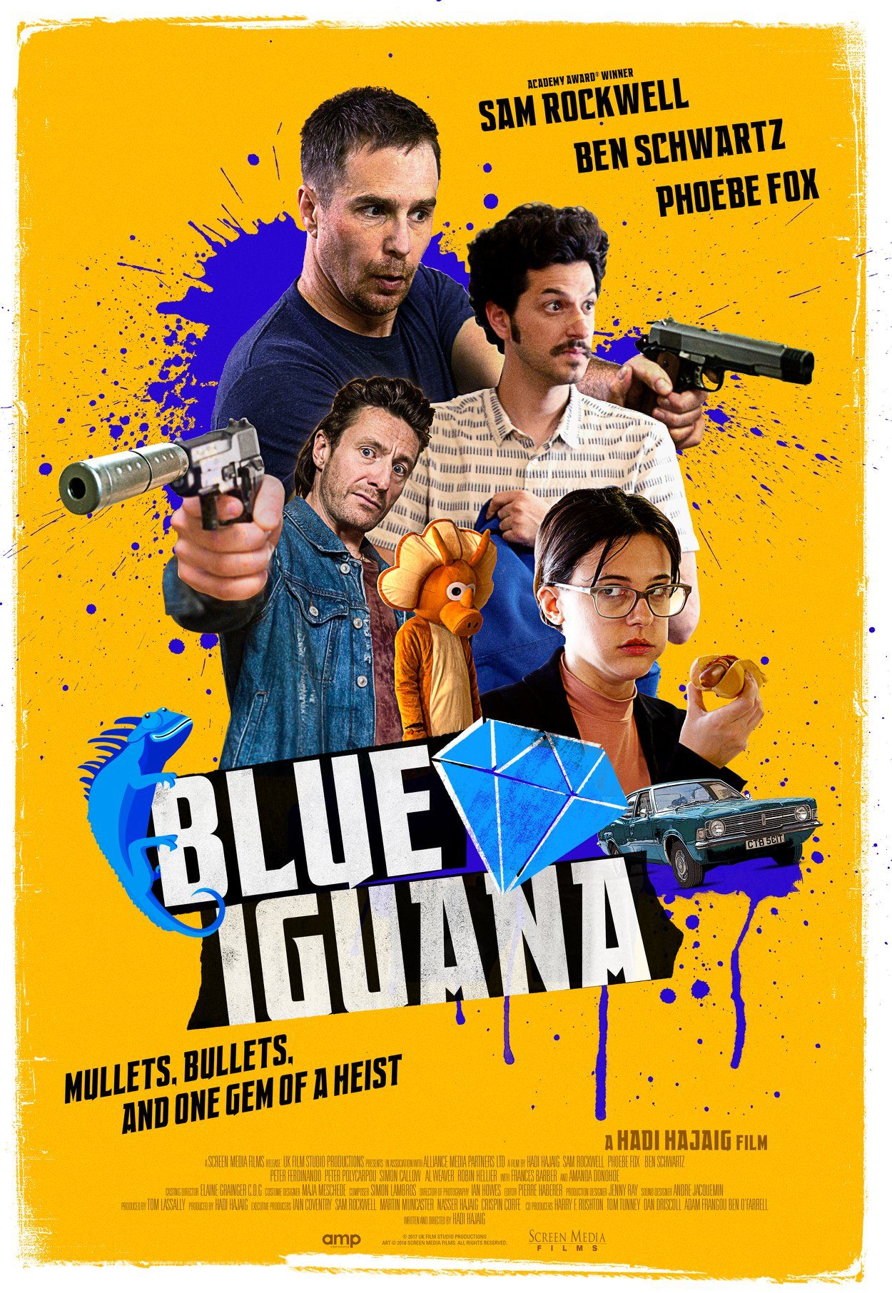 Голубая игуана, постер № 1