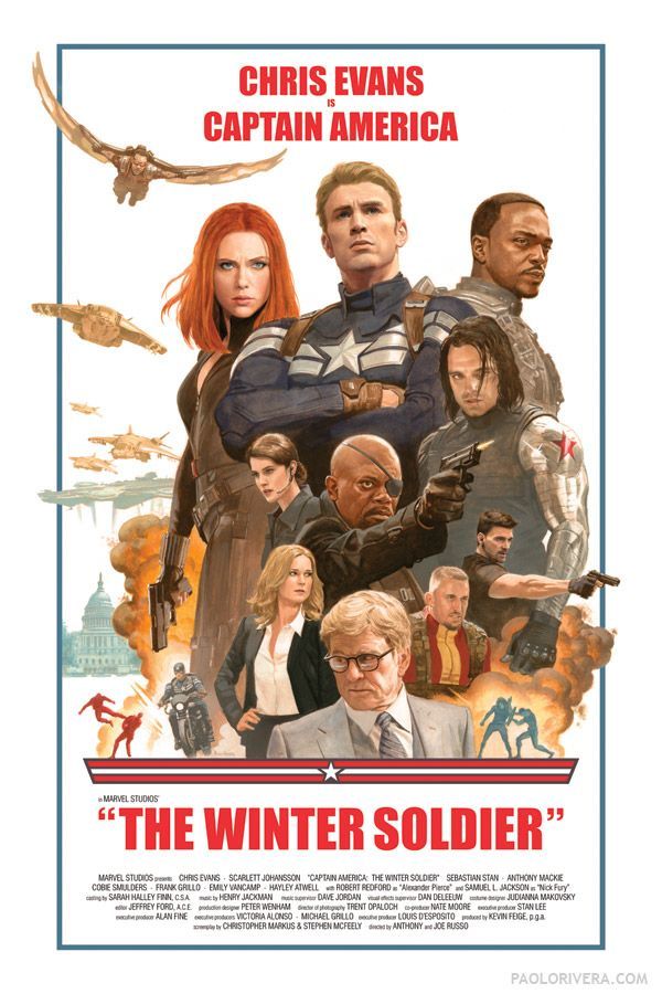 Первый мститель: Другая война, постер № 29