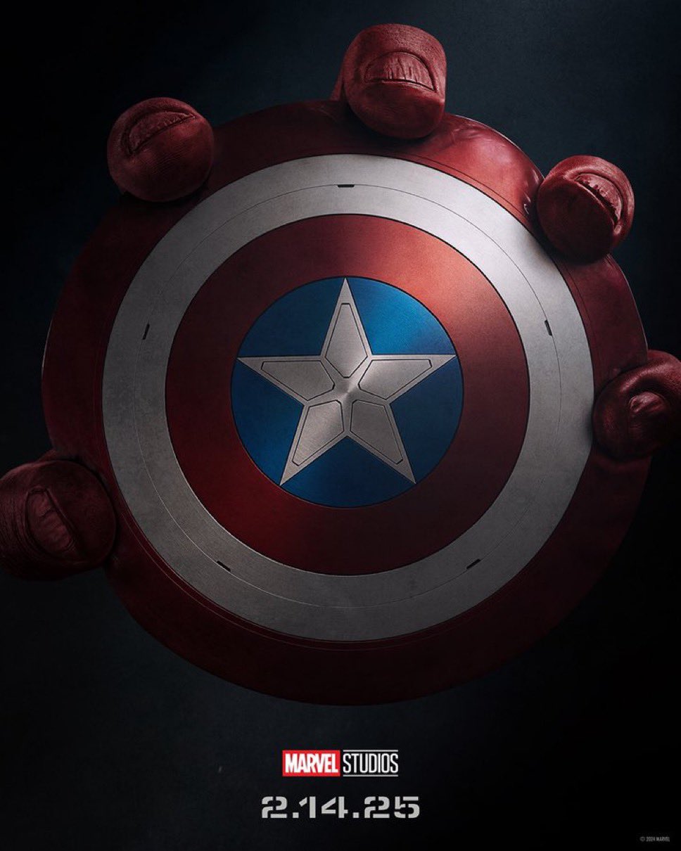 Капитан Америка: Дивный новый мир, постер № 2