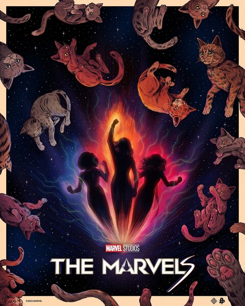 Постеры фильма «Марвелы»