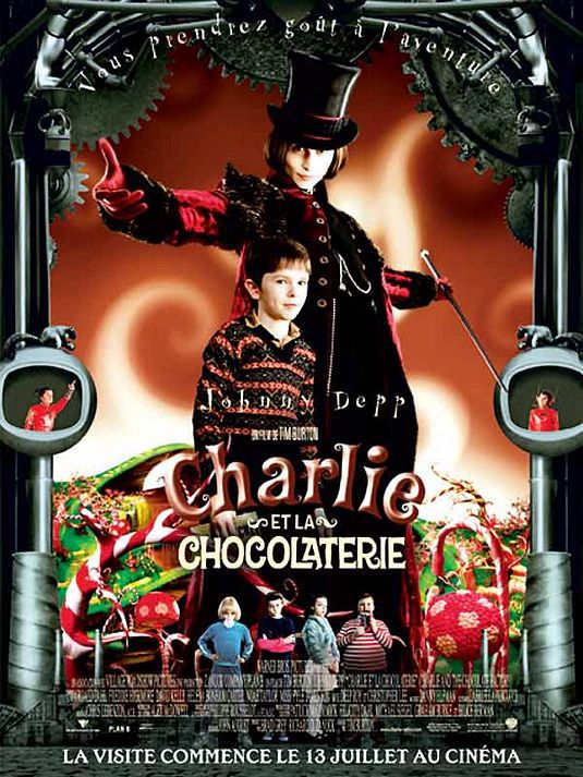 Чарли и шоколадная фабрика, постер № 9