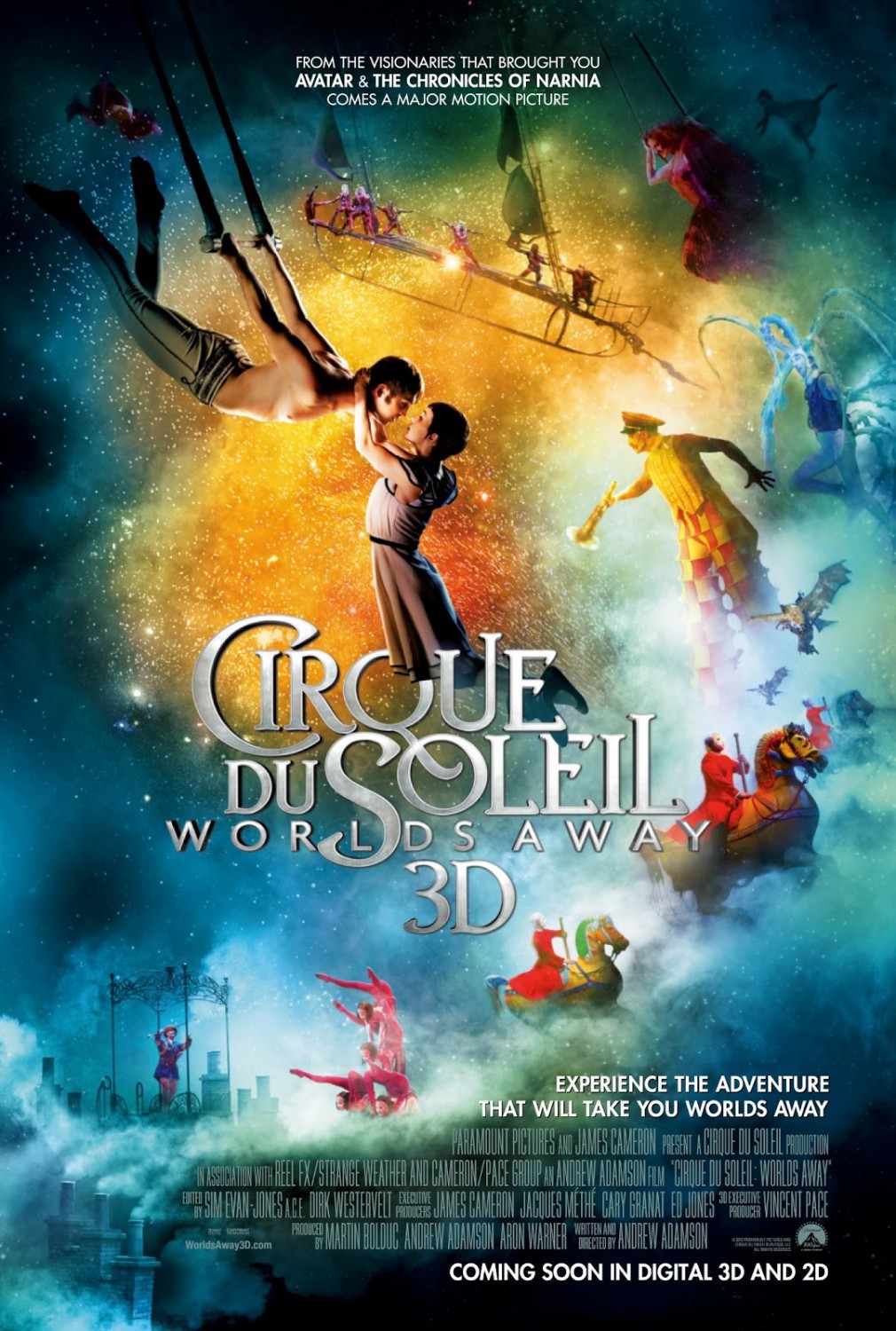 Cirque du Soleil: Сказочный мир, постер № 3