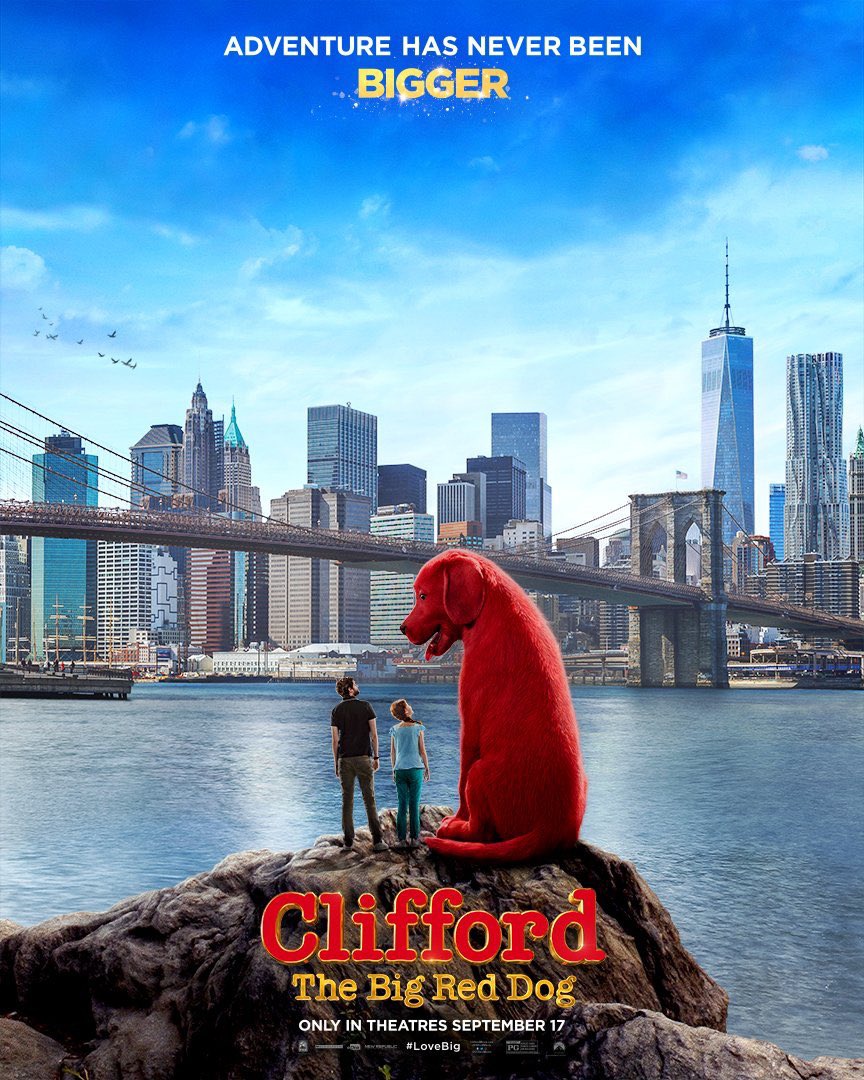 Большой красный пёс Клиффорд, постер № 1