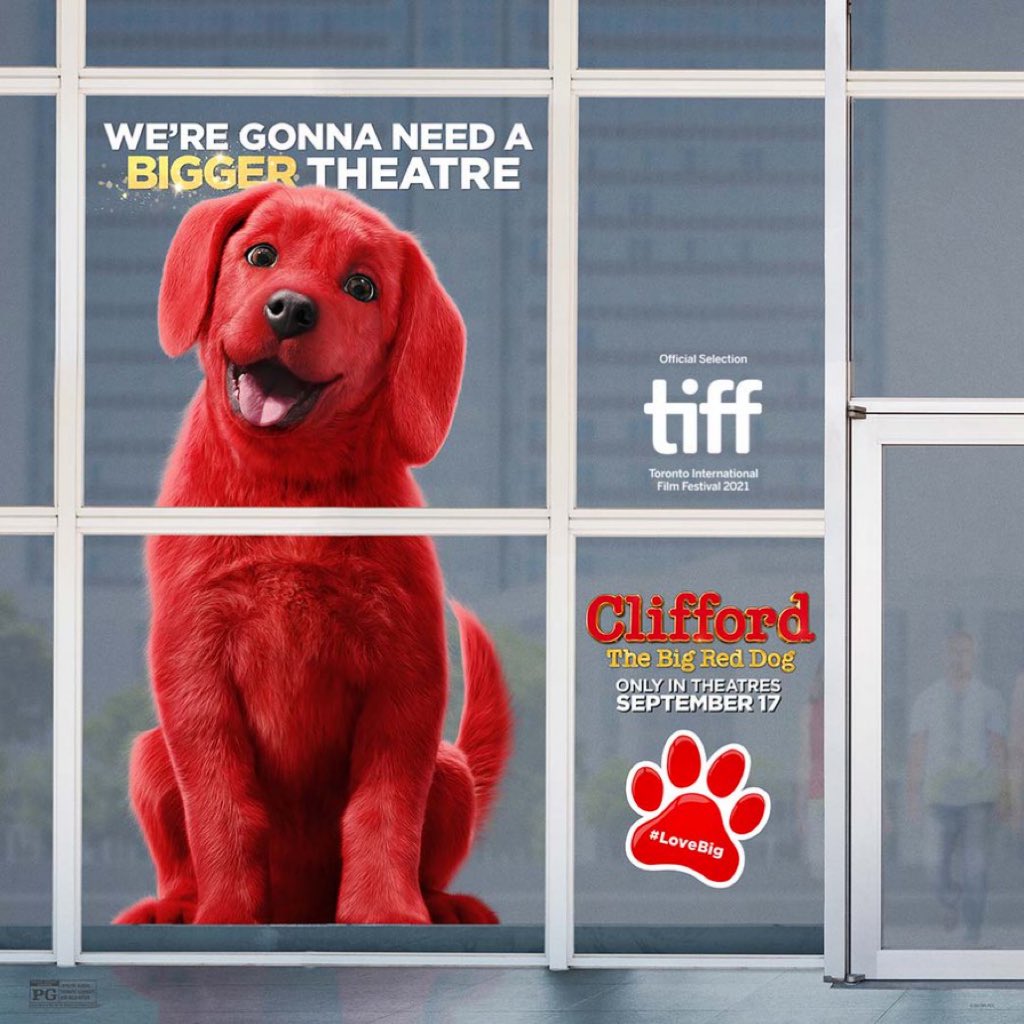 Большой красный пёс Клиффорд, постер № 3