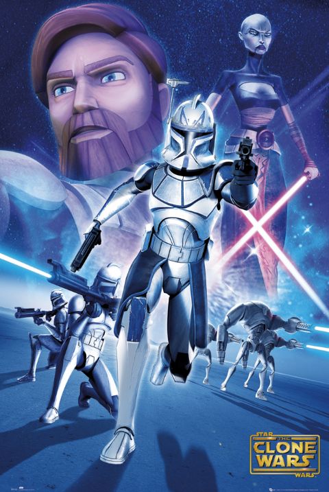 Звёздные войны: Войны клонов, постер № 16