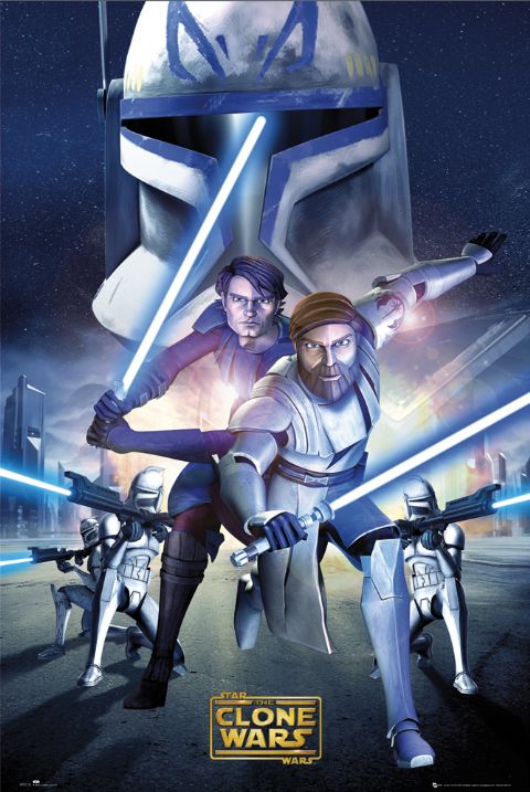 Звёздные войны: Войны клонов, постер № 3