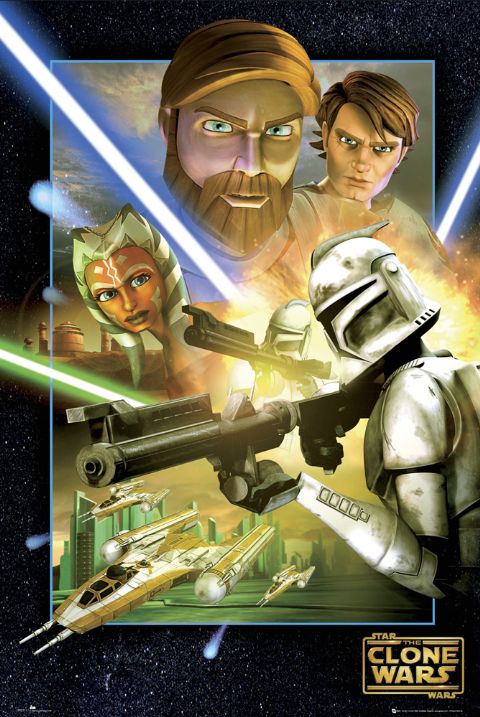 Звёздные войны: Войны клонов, постер № 4