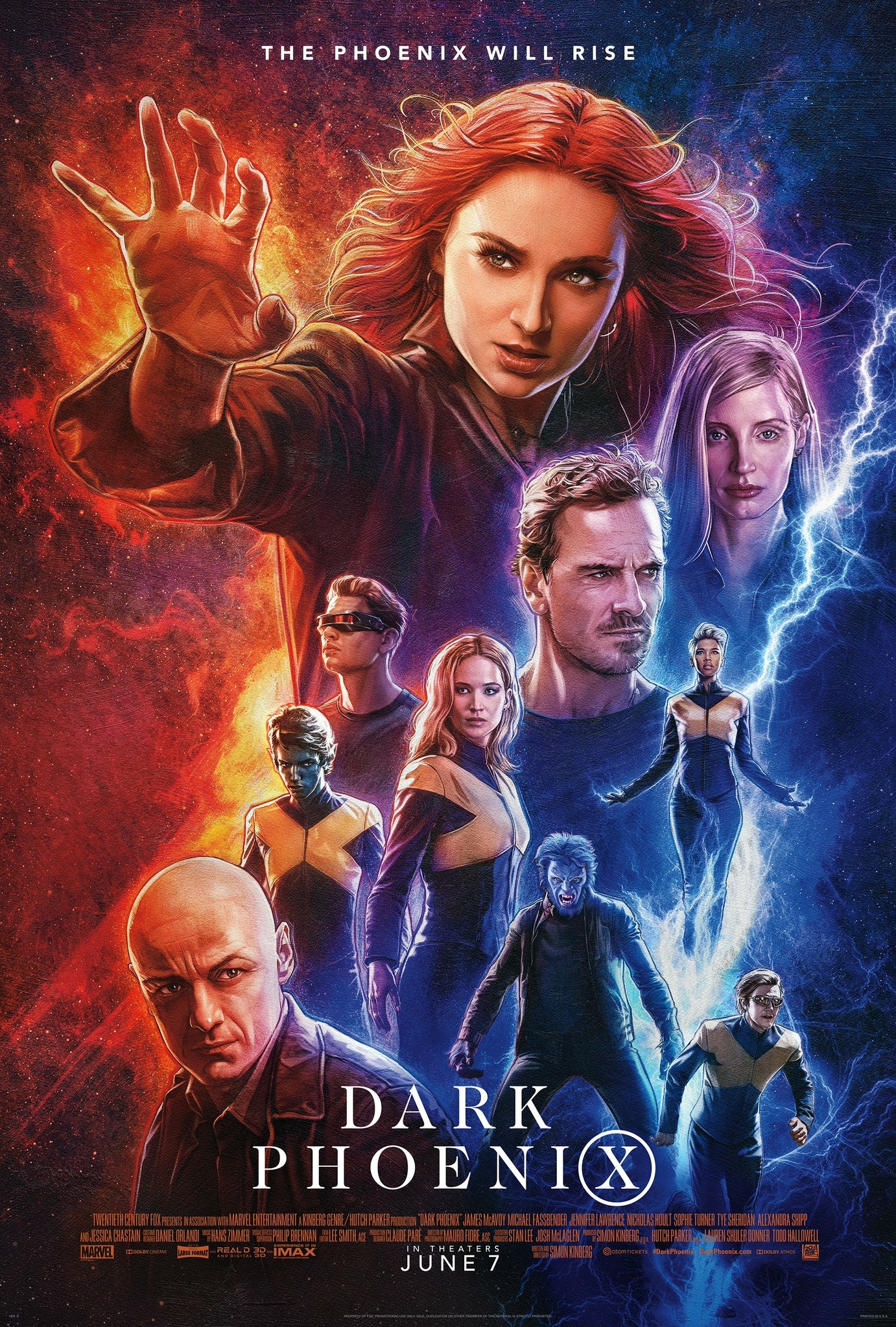 Люди Икс: Тёмный феникс, постер № 25