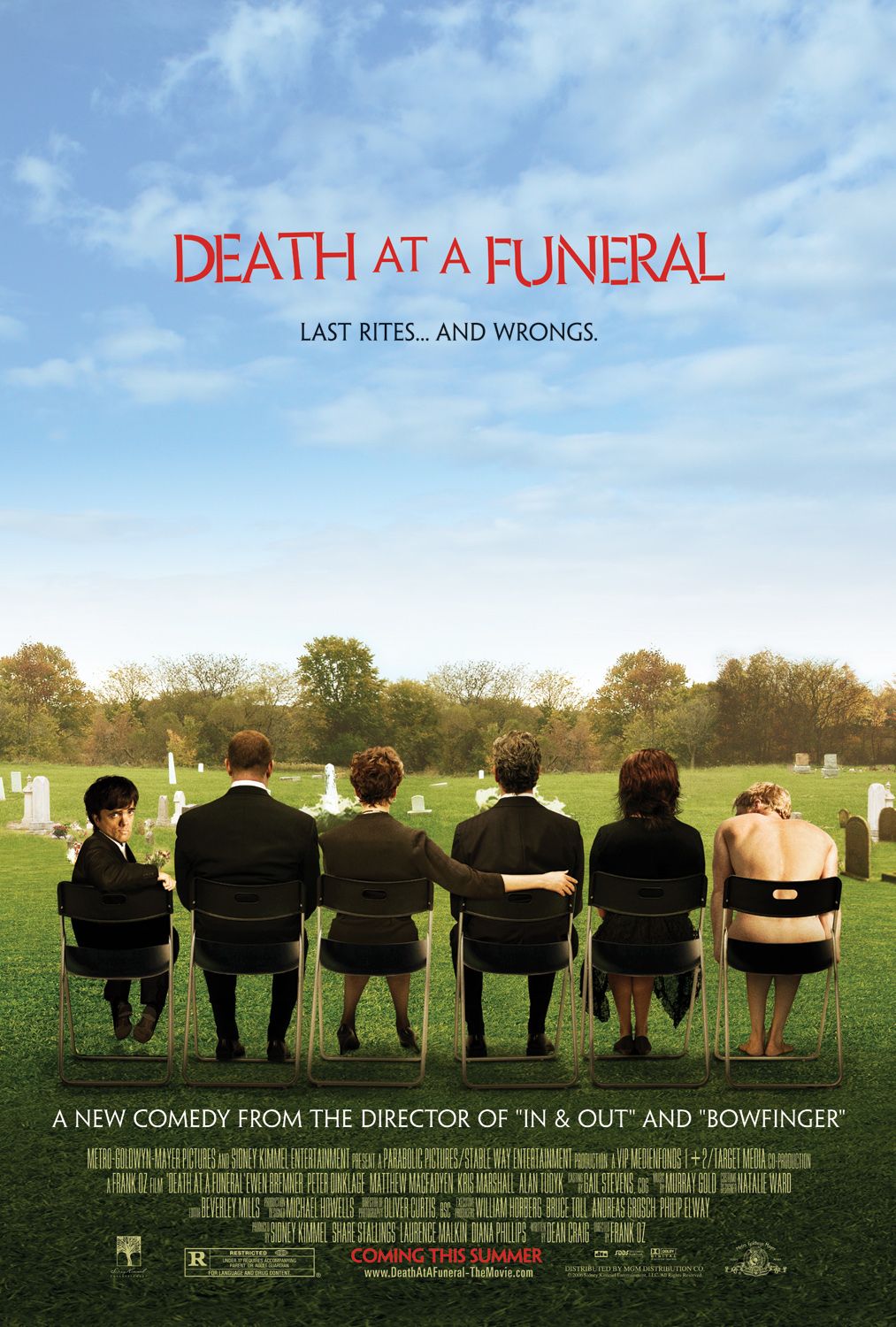 Смерть на похоронах, постер № 1