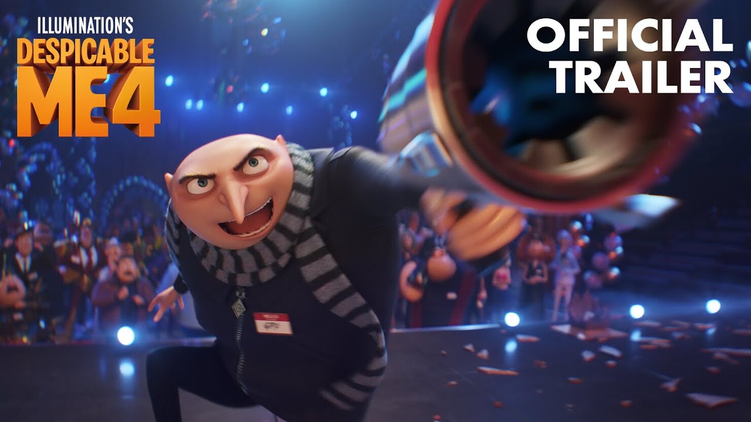 «Гадкий я 4» / Despicable Me 4 (2024) — все трейлеры фильма КГПортал