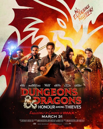 Постеры фильма «Подземелья и драконы: Честь среди воров»
