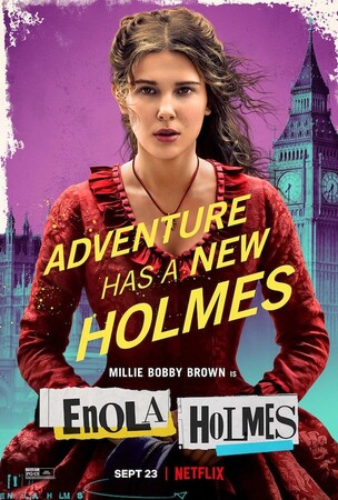 Постеры фильма «Энола Холмс»
