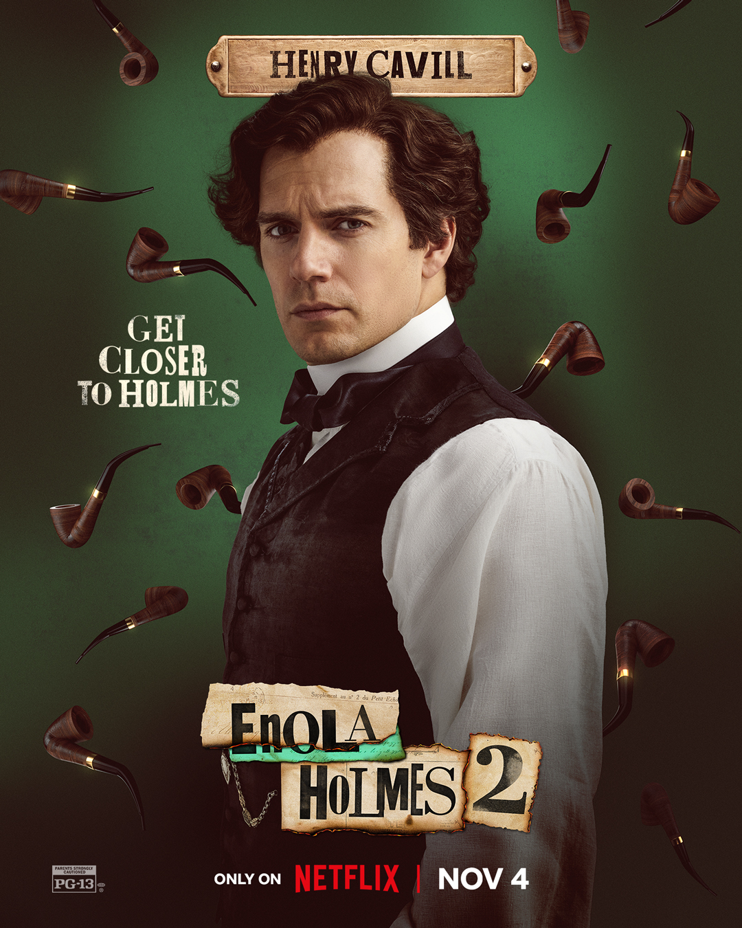 Энола Холмс 2, постер № 4