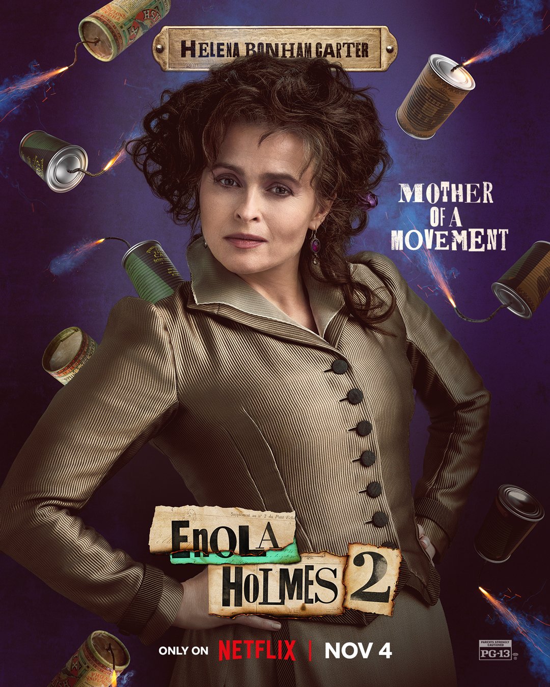 Энола Холмс 2, постер № 6