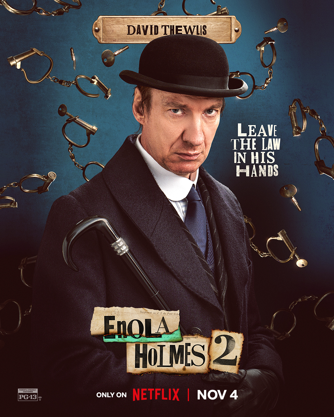 Энола Холмс 2, постер № 8