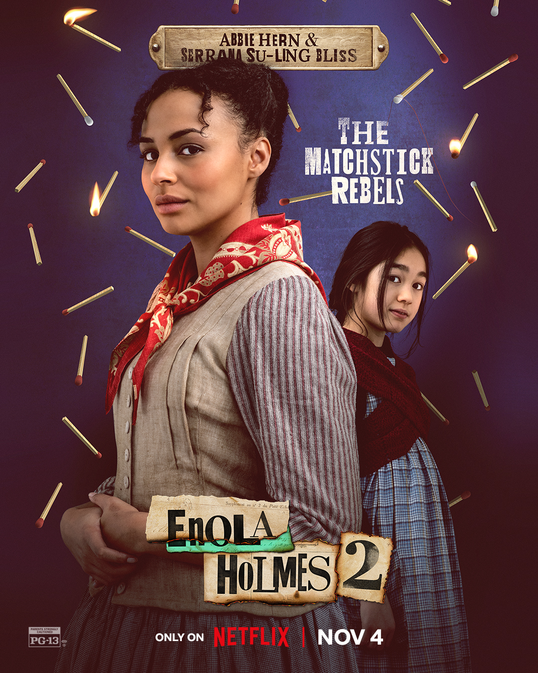 Энола Холмс 2, постер № 9