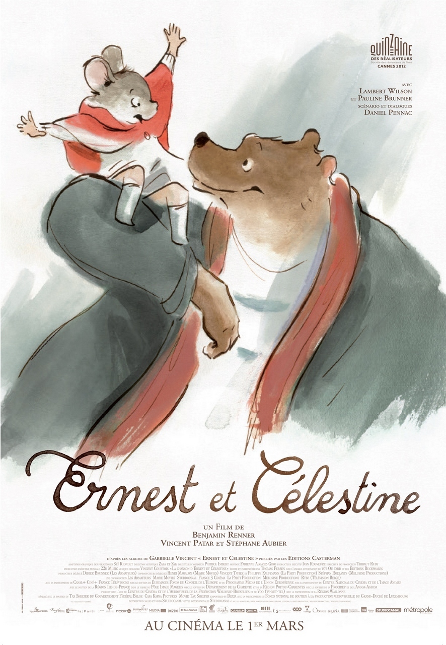 Эрнест и Селестина: Приключения мышки и медведя, постер № 1