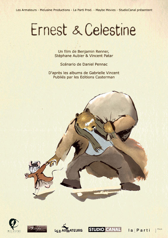 Эрнест и Селестина: Приключения мышки и медведя, постер № 3