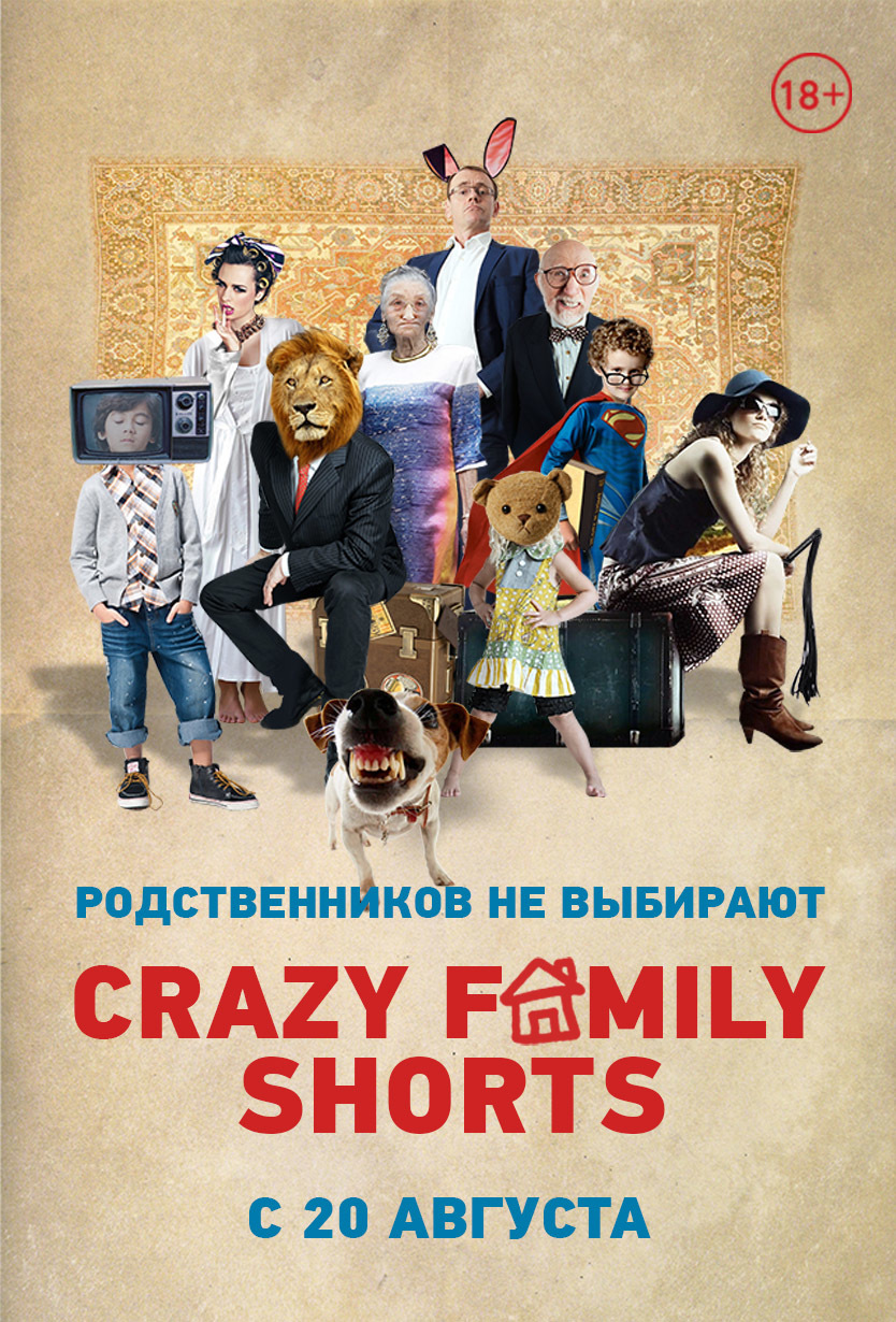 Crazy family shorts, постер № 1