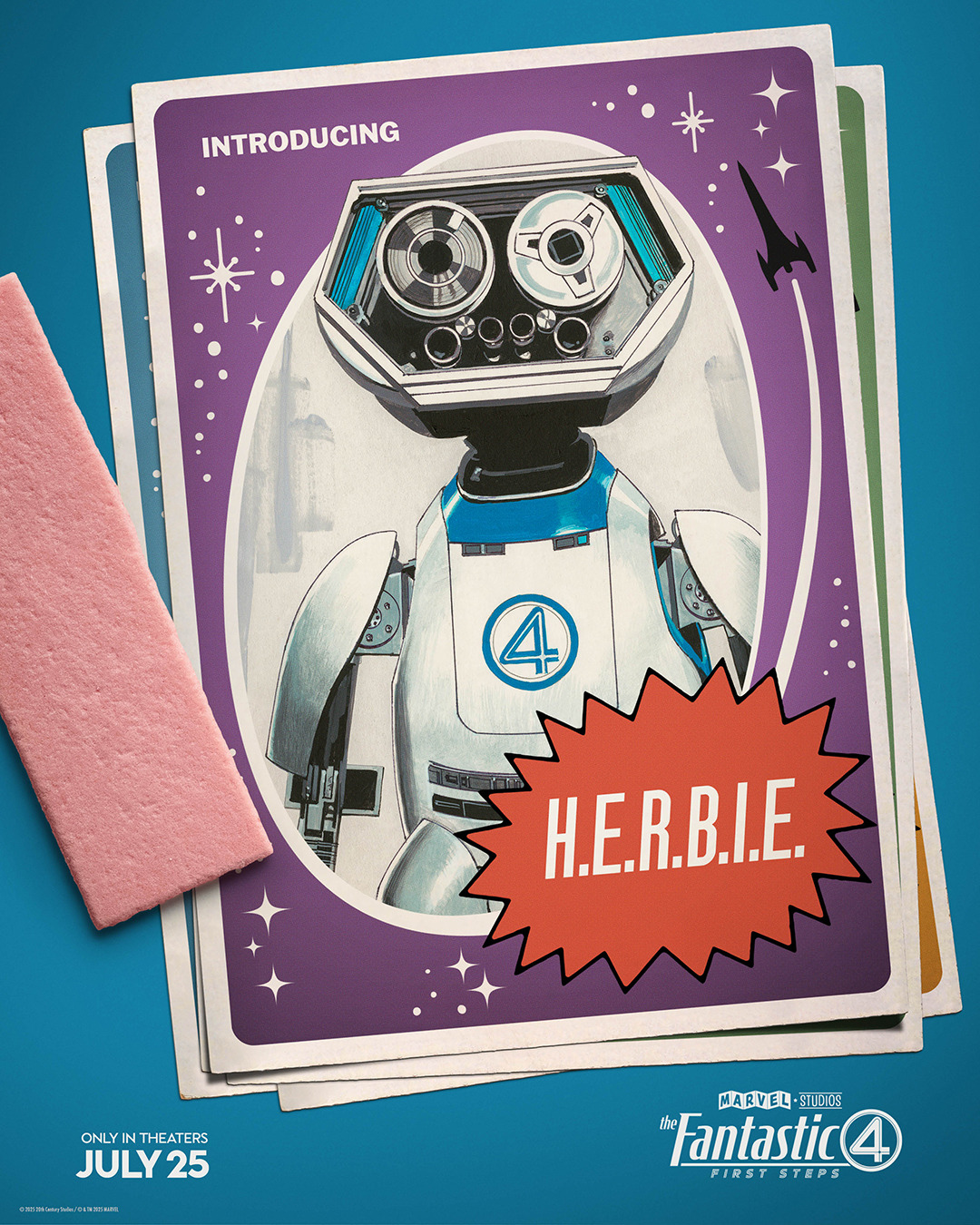 Фантастическая четвёрка: Первые шаги, постер № 11