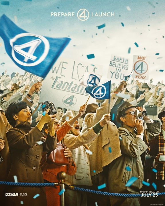 Фантастическая четвёрка: Первые шаги, постер № 4
