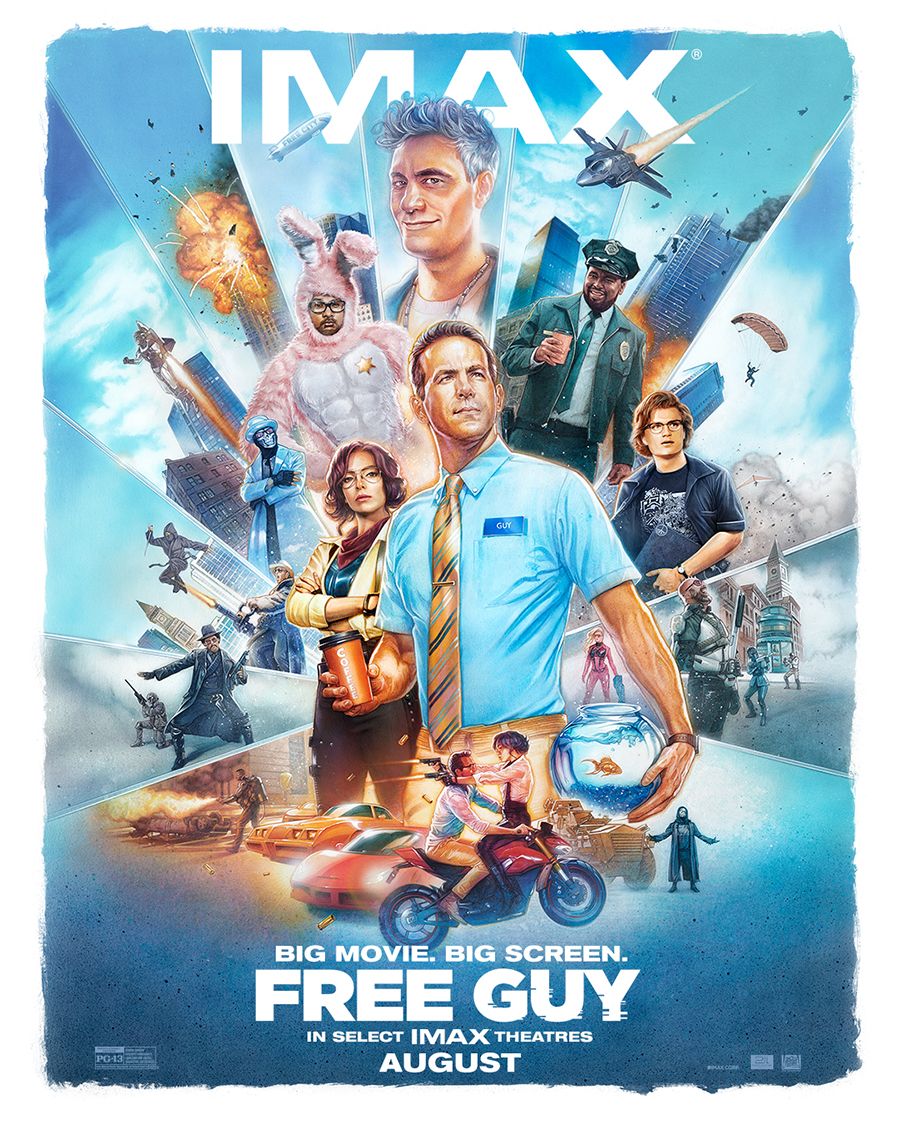 Poster free guy Free Guy