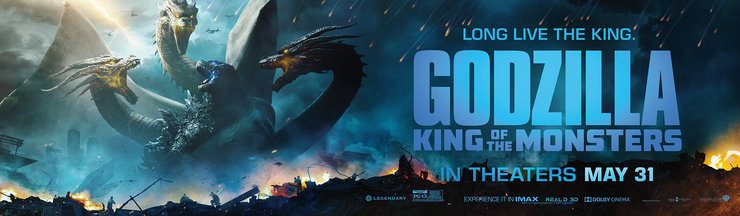 Постеры фильма «Годзилла 2: Король монстров»