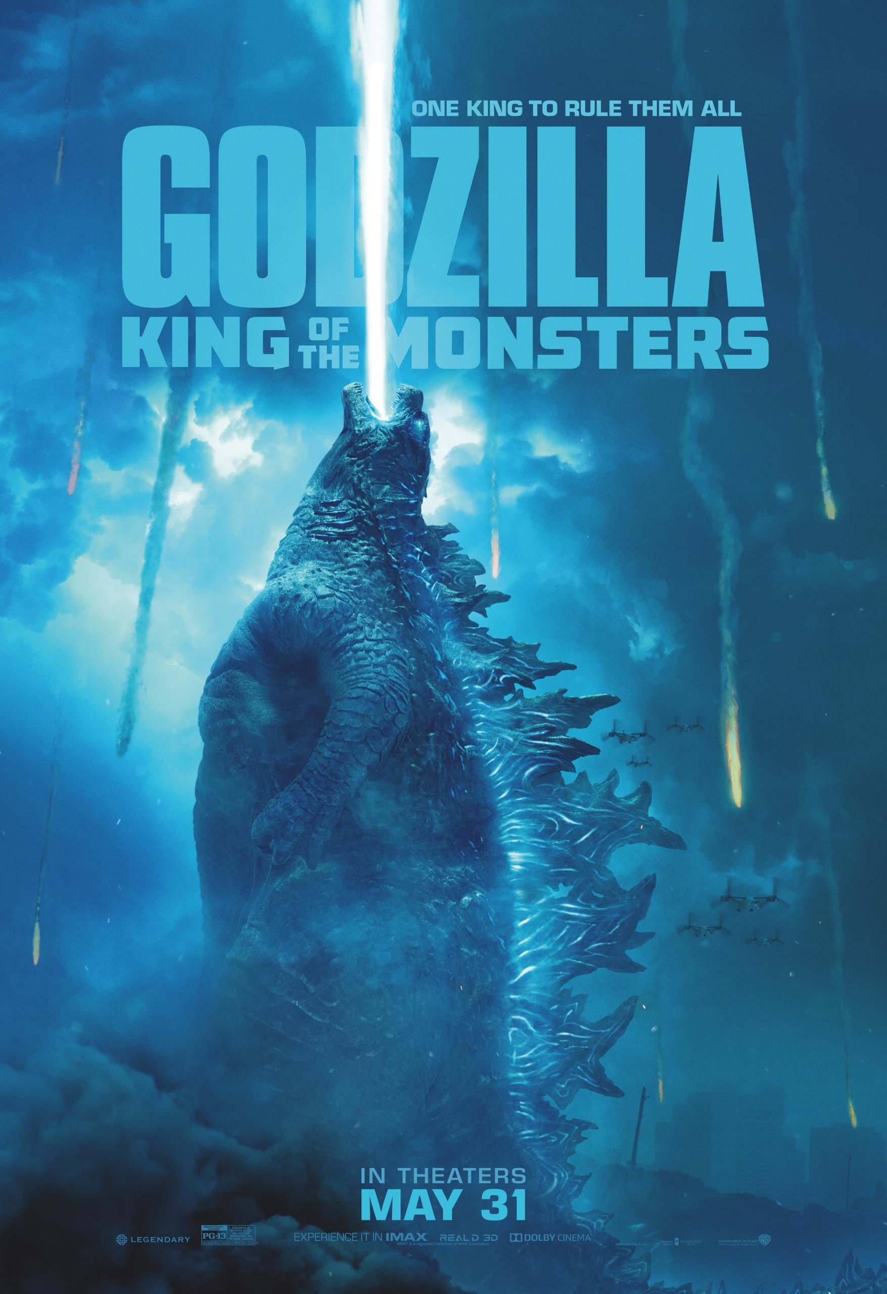 Годзилла 2: Король монстров, постер № 35