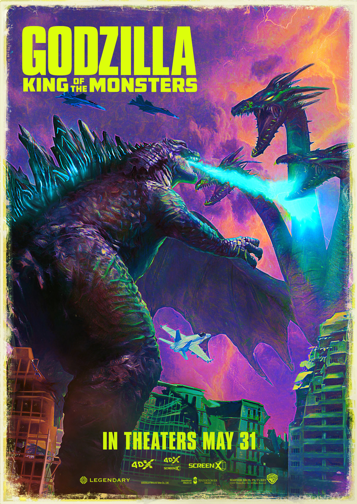 Годзилла 2: Король монстров, постер № 39