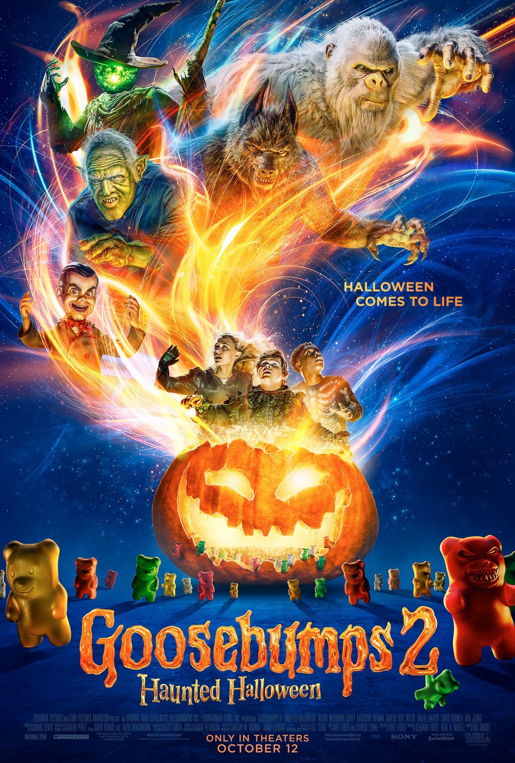 Ужастики 2: Беспокойный Хеллоуин, постер № 4