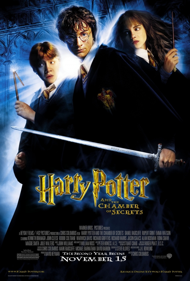 Гарри Поттер и Тайная комната, постер № 2