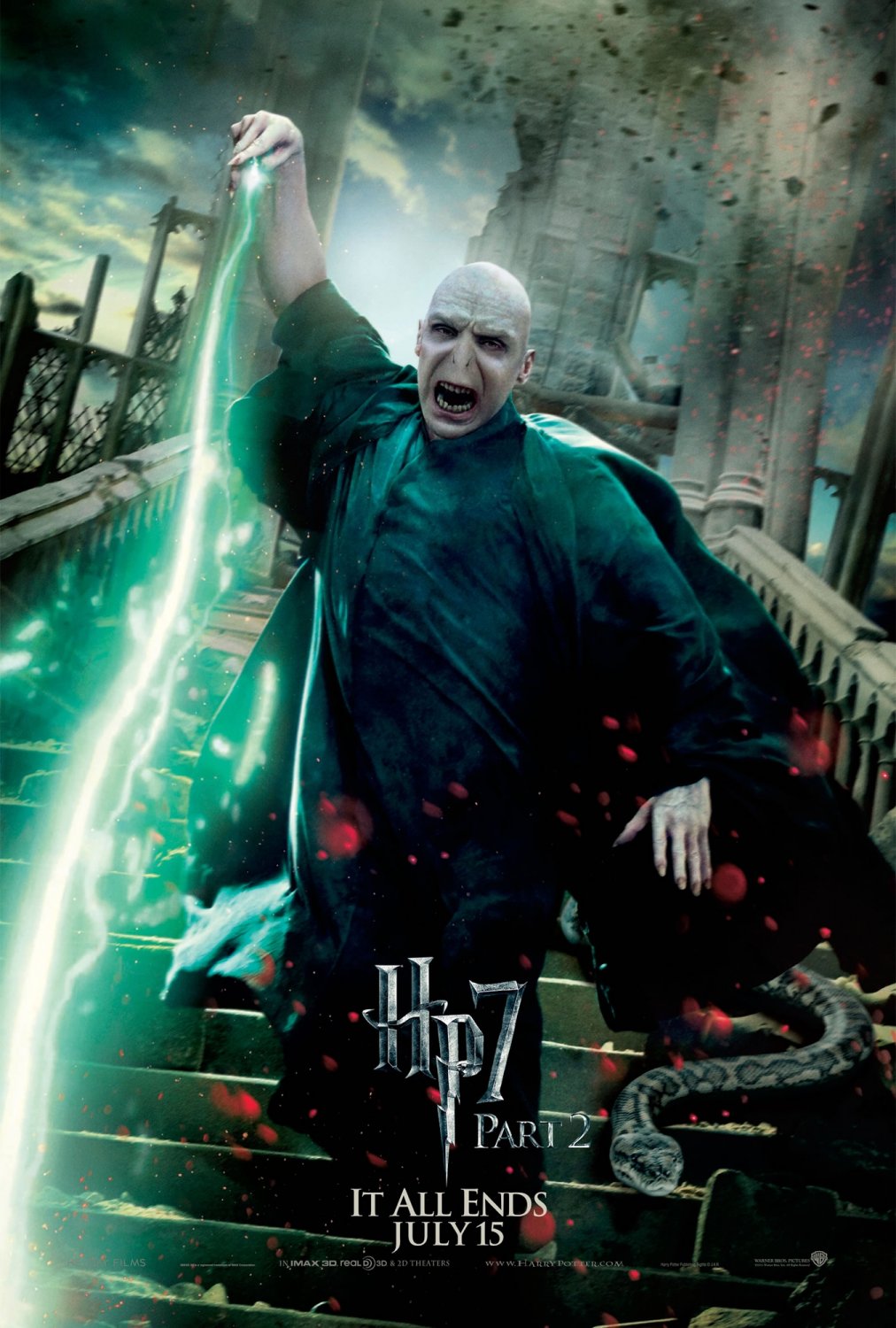 Гарри Поттер и Дары смерти. Часть 2, постер № 13